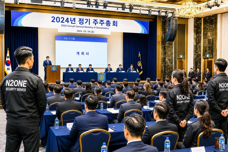 시설 경비 및 순찰