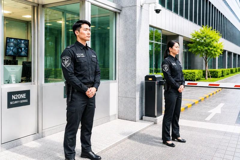 시설 경비 및 순찰